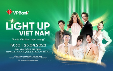 Cách săn vé miễn phí xem đại nhạc hội Light Up Viet Nam - Ảnh 1. Cách săn vé miễn phí xem đại nhạc hội Light Up Viet Nam - Ảnh 1.