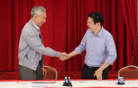 Lawrence Wong - cựu thư ký và người kế nhiệm Thủ tướng Lý Hiển Long - Ảnh 2. Lawrence Wong - cựu thư ký và người kế nhiệm Thủ tướng Lý Hiển Long - Ảnh 2.