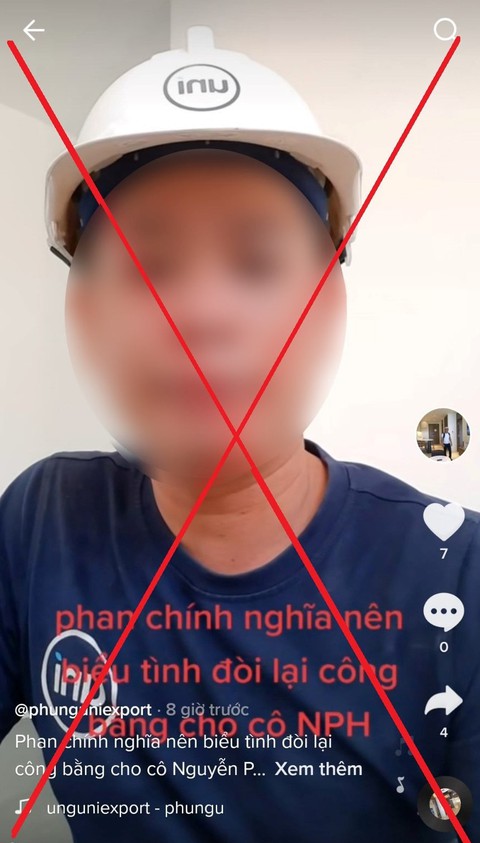Xử phạt TikToker kêu gọi fan chính nghĩa biểu tình sau khi bà Phương Hằng bị bắt - Ảnh 1. Xử phạt TikToker kêu gọi fan chính nghĩa biểu tình sau khi bà Phương Hằng bị bắt - Ảnh 1.