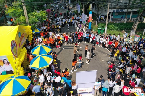 Nhiều trải nghiệm độc, lạ tại Ngày hội tư vấn tuyển sinh đang diễn ra ở TP.HCM - Ảnh 16. Nhiều trải nghiệm độc, lạ tại Ngày hội tư vấn tuyển sinh đang diễn ra ở TP.HCM - Ảnh 16.
