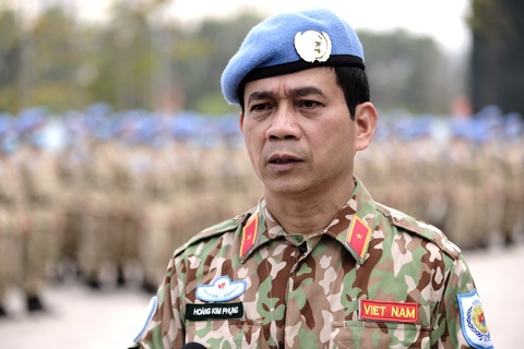 Công binh Việt Nam lần đầu làm nhiệm vụ quốc tế - Ảnh 2. Công binh Việt Nam lần đầu làm nhiệm vụ quốc tế - Ảnh 2.
