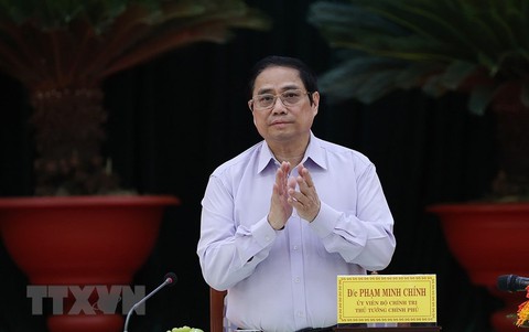 Thủ tướng Phạm Minh Chính: Ninh Thuận cần tạo ra cơ hội để thu hút đầu tư - Ảnh 1. Thủ tướng Phạm Minh Chính: Ninh Thuận cần tạo ra cơ hội để thu hút đầu tư - Ảnh 1.