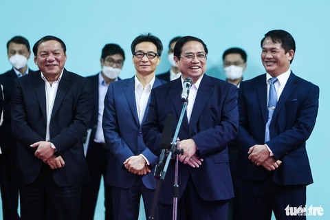 Thủ tướng Phạm Minh Chính: ‘Sự nỗ lực hết sức của các vận động viên đã là thành tích’ - Ảnh 1. Thủ tướng Phạm Minh Chính: ‘Sự nỗ lực hết sức của các vận động viên đã là thành tích’ - Ảnh 1.