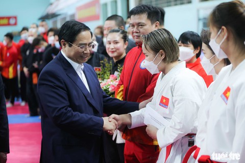 Thủ tướng Phạm Minh Chính: ‘Sự nỗ lực hết sức của các vận động viên đã là thành tích’ - Ảnh 5. Thủ tướng Phạm Minh Chính: ‘Sự nỗ lực hết sức của các vận động viên đã là thành tích’ - Ảnh 5.