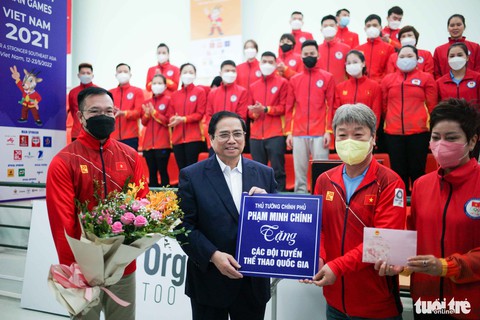 Thủ tướng Phạm Minh Chính: ‘Sự nỗ lực hết sức của các vận động viên đã là thành tích’ - Ảnh 8. Thủ tướng Phạm Minh Chính: ‘Sự nỗ lực hết sức của các vận động viên đã là thành tích’ - Ảnh 8.