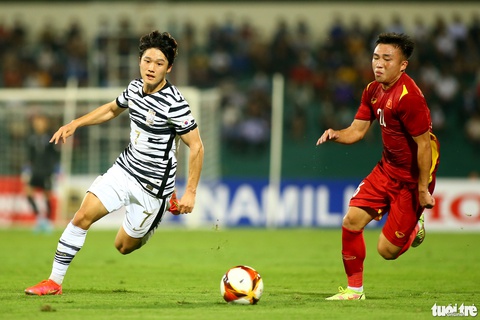 U23 Việt Nam nhận lời khen từ U20 Hàn Quốc - Ảnh 3. U23 Việt Nam nhận lời khen từ U20 Hàn Quốc - Ảnh 3.