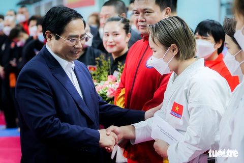 Trước thềm SEA Games 31: Thủ tướng tiếp sức cho thể thao Việt Nam - Ảnh 1. Trước thềm SEA Games 31: Thủ tướng tiếp sức cho thể thao Việt Nam - Ảnh 1.