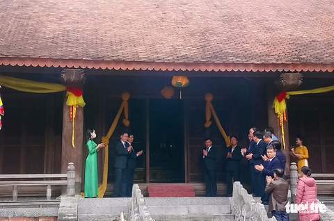 Thanh Hóa mở cửa Chính điện Lam Kinh và ra mắt sản phẩm du lịch thông minh - Ảnh 1. Thanh Hóa mở cửa Chính điện Lam Kinh và ra mắt sản phẩm du lịch thông minh - Ảnh 1.