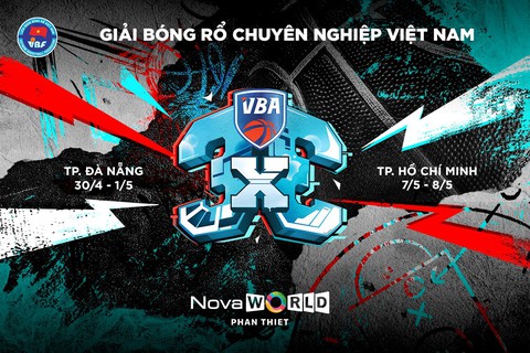 VBA tổ chức giải bóng rổ 3x3 chuyên nghiệp đầu tiên tại Việt Nam - Ảnh 1. VBA tổ chức giải bóng rổ 3x3 chuyên nghiệp đầu tiên tại Việt Nam - Ảnh 1.
