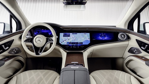 Xe điện Mercedes-Benz EQS SUV ra mắt: Ngập tràn công nghệ - Ảnh 9. Xe điện Mercedes-Benz EQS SUV ra mắt: Ngập tràn công nghệ - Ảnh 9.