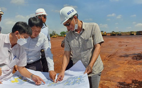Bàn giao thêm 82ha đất để thi công mặt bằng sân bay Long Thành - Ảnh 1. Bàn giao thêm 82ha đất để thi công mặt bằng sân bay Long Thành - Ảnh 1.