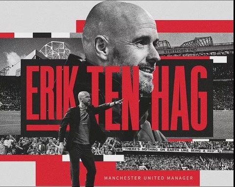 Manchester United chọn Erik ten Hag làm huấn luyện viên - Ảnh 1. Manchester United chọn Erik ten Hag làm huấn luyện viên - Ảnh 1.