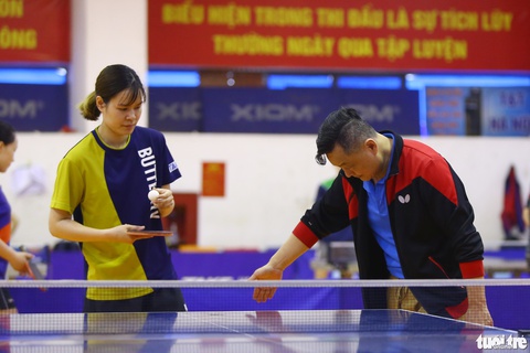 Bóng bàn Việt Nam tập ngày 3 ca, thực hiện mục tiêu giành 2 huy chương vàng SEA Games 31 - Ảnh 8. Bóng bàn Việt Nam tập ngày 3 ca, thực hiện mục tiêu giành 2 huy chương vàng SEA Games 31 - Ảnh 8.