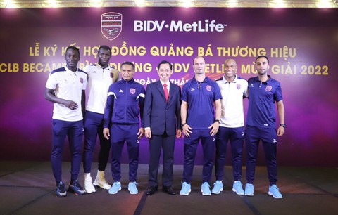 Tiền đạo Tiến Linh cùng CLB B.Bình Dương có thêm nhà tài trợ - Ảnh 1. Tiền đạo Tiến Linh cùng CLB B.Bình Dương có thêm nhà tài trợ - Ảnh 1.