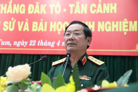 Bộ Quốc phòng tổ chức hội thảo khoa học về chiến thắng Đăk Tô - Tân Cảnh - Ảnh 1. Bộ Quốc phòng tổ chức hội thảo khoa học về chiến thắng Đăk Tô - Tân Cảnh - Ảnh 1.