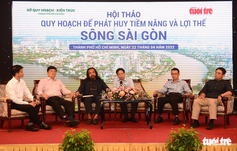 Tiếp tục bê tông hóa, xây nhà cao tầng sẽ mất giá trị dòng sông Sài Gòn - Ảnh 1. Tiếp tục bê tông hóa, xây nhà cao tầng sẽ mất giá trị dòng sông Sài Gòn - Ảnh 1.