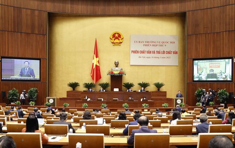 Ủy ban Thường vụ Quốc hội chất vấn chủ tịch tỉnh, thành: Làm được không? - Ảnh 1. Ủy ban Thường vụ Quốc hội chất vấn chủ tịch tỉnh, thành: Làm được không? - Ảnh 1.