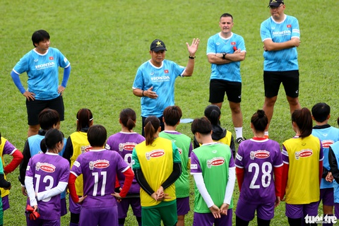 Đội tuyển nữ Việt Nam chốt danh sách dự SEA Games 31 - Ảnh 1. Đội tuyển nữ Việt Nam chốt danh sách dự SEA Games 31 - Ảnh 1.