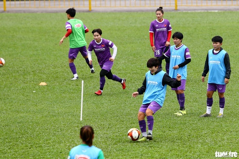 Tuyển nữ Việt Nam sẽ đấu giao hữu 3 trận trước SEA Games 31 - Ảnh 7.