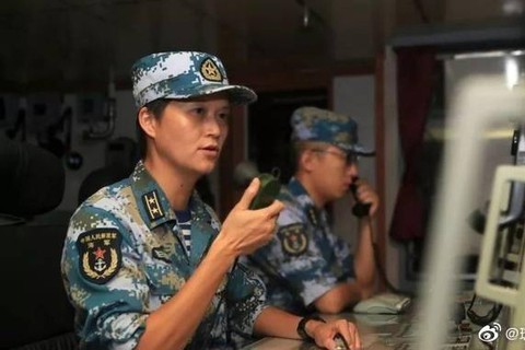 Trung Quốc bổ nhiệm nữ chỉ huy tàu chiến 35 tuổi - Ảnh 1. Trung Quốc bổ nhiệm nữ chỉ huy tàu chiến 35 tuổi - Ảnh 1.