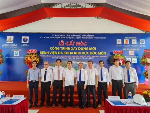 TP.HCM: Xây dựng mới Bệnh viện Đa khoa khu vực Hóc Môn có bãi đáp trực thăng - Ảnh 1. TP.HCM: Xây dựng mới Bệnh viện Đa khoa khu vực Hóc Môn có bãi đáp trực thăng - Ảnh 1.