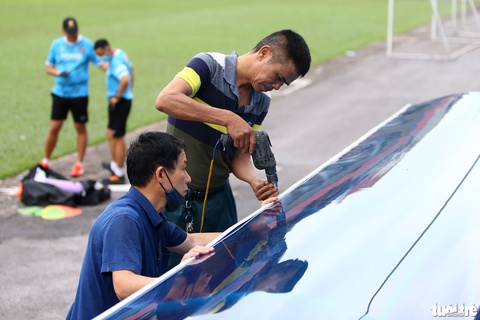 Tỉnh Quảng Ninh chuẩn bị tươm tất sân đấu SEA Games 31 - Ảnh 7. Tỉnh Quảng Ninh chuẩn bị tươm tất sân đấu SEA Games 31 - Ảnh 7.