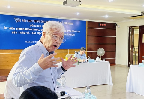 Đại học Quốc gia TP.HCM kêu thiếu tự chủ - Ảnh 1. Đại học Quốc gia TP.HCM kêu thiếu tự chủ - Ảnh 1.