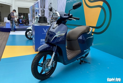 VinFast ra mắt cùng lúc 5 xe máy điện: Giá từ 22 triệu đồng, đi được gần 200km trong 1 lần sạc - Ảnh 9. VinFast ra mắt cùng lúc 5 xe máy điện: Giá từ 22 triệu đồng, đi được gần 200km trong 1 lần sạc - Ảnh 9.