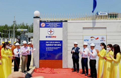 Vận hành TBA 110kV Cam Lộ và đấu nối mừng 50 năm Quảng Trị giải phóng - Ảnh 1. Vận hành TBA 110kV Cam Lộ và đấu nối mừng 50 năm Quảng Trị giải phóng - Ảnh 1.