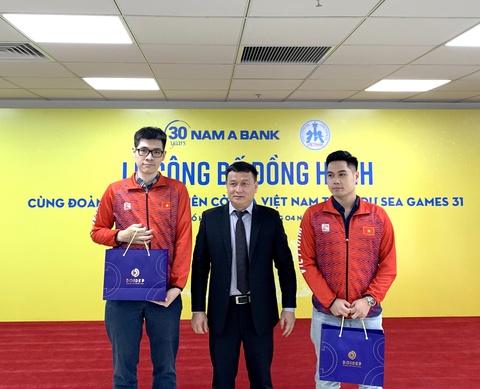 Treo thưởng 300 triệu đồng cho đội tuyển cờ vua Việt Nam trước thềm SEA Games 31 - Ảnh 1. Treo thưởng 300 triệu đồng cho đội tuyển cờ vua Việt Nam trước thềm SEA Games 31 - Ảnh 1.