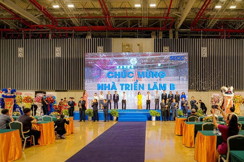 Khánh thành Nhà triển lãm B Trung tâm Hội chợ và Triển lãm Sài Gòn - Ảnh 1. Khánh thành Nhà triển lãm B Trung tâm Hội chợ và Triển lãm Sài Gòn - Ảnh 1.