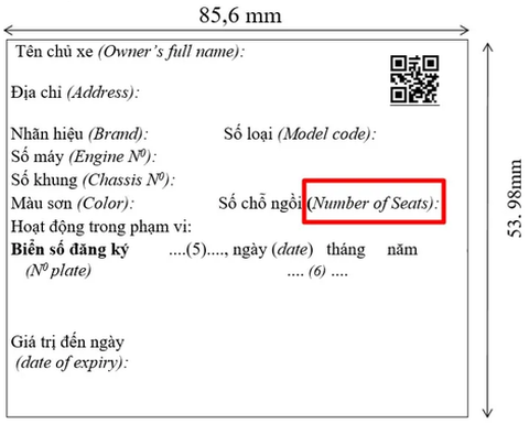 Vụ cà vẹt ôtô sai tiếng Anh: Bộ Công an sửa từ sit thành seat - Ảnh 2. Vụ cà vẹt ôtô sai tiếng Anh: Bộ Công an sửa từ sit thành seat - Ảnh 2.