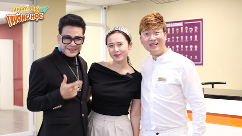 MC Thanh Bạch, ca sĩ Sỹ Luân xuất hiện trong Khám phá trường học tại HUTECH - Ảnh 1. MC Thanh Bạch, ca sĩ Sỹ Luân xuất hiện trong Khám phá trường học tại HUTECH - Ảnh 1.