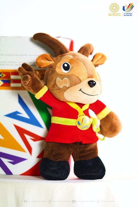 Linh vật của SEA Games 31 - sao la bị làm giả trên thị trường - Ảnh 1. Linh vật của SEA Games 31 - sao la bị làm giả trên thị trường - Ảnh 1.