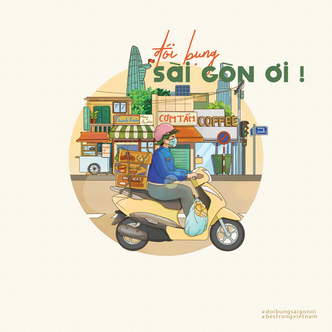 Vẽ ký ức hàng quán: Đói bụng, Sài Gòn ơi! - Ảnh 12. Vẽ ký ức hàng quán: Đói bụng, Sài Gòn ơi! - Ảnh 12.