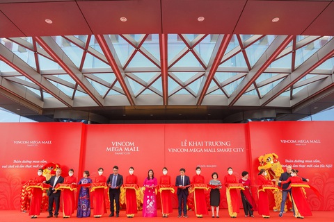 Khai trương TTTM Vincom Mega Mall Smart City - Ảnh 2. Khai trương TTTM Vincom Mega Mall Smart City - Ảnh 2.