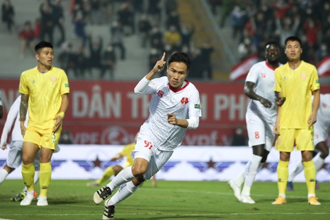 CLB Hải Phòng giật cả 3 danh hiệu tháng 3 của V-League 2022 - Ảnh 1. CLB Hải Phòng giật cả 3 danh hiệu tháng 3 của V-League 2022 - Ảnh 1.