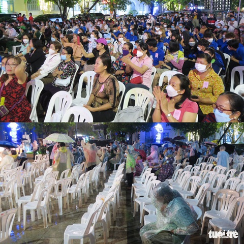 Chương trình nghệ thuật mừng 30-4 phải dừng giữa chừng do mưa lớn - Ảnh 7. Chương trình nghệ thuật mừng 30-4 phải dừng giữa chừng do mưa lớn - Ảnh 7.