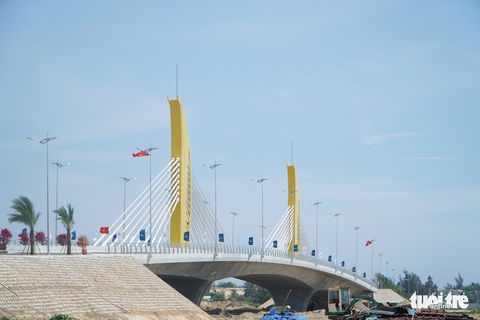 Quảng Nam có thêm cây cầu hơn 300 tỉ bắc qua sông Cổ Cò - Ảnh 1. Quảng Nam có thêm cây cầu hơn 300 tỉ bắc qua sông Cổ Cò - Ảnh 1.