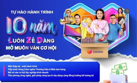 Chuyển đổi số luôn dễ dàng cùng Lazada - Ảnh 2. Chuyển đổi số luôn dễ dàng cùng Lazada - Ảnh 2.