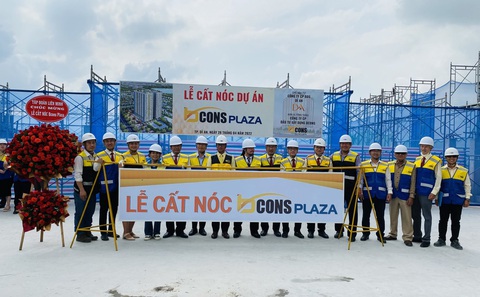 Cất nóc Bcons Plaza: Tập đoàn Bcons khẳng định mạnh mẽ vị thế và uy tín - Ảnh 1. Cất nóc Bcons Plaza: Tập đoàn Bcons khẳng định mạnh mẽ vị thế và uy tín - Ảnh 1.