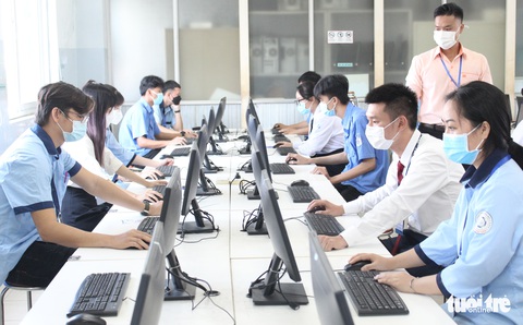 549 học sinh TP.HCM tranh tài ở hội thi giỏi nghề - Ảnh 1. 549 học sinh TP.HCM tranh tài ở hội thi giỏi nghề - Ảnh 1.