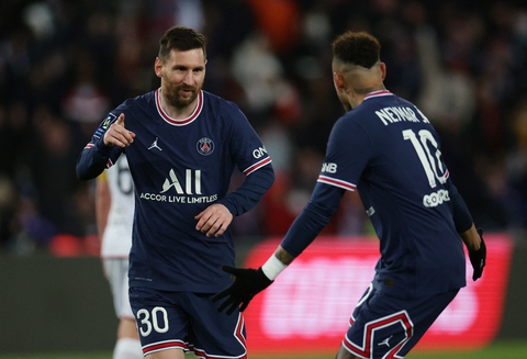 Messi, Neymar và Mbappe cùng ghi bàn giúp PSG thắng dễ - Ảnh 3. Messi, Neymar và Mbappe cùng ghi bàn giúp PSG thắng dễ - Ảnh 3.