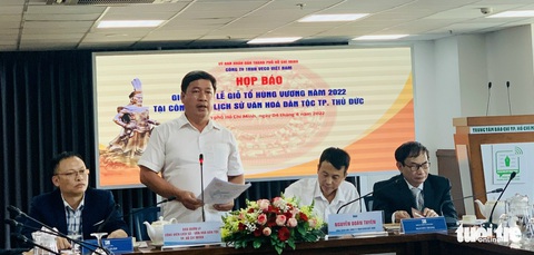 TP.HCM: Giỗ Tổ Hùng Vương diễn ra 4 ngày với nhiều hoạt động đặc sắc - Ảnh 1. TP.HCM: Giỗ Tổ Hùng Vương diễn ra 4 ngày với nhiều hoạt động đặc sắc - Ảnh 1.