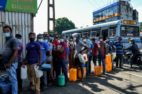 Sri Lanka: Kinh tế suy thoái, bất ổn lan rộng - Ảnh 1. Sri Lanka: Kinh tế suy thoái, bất ổn lan rộng - Ảnh 1.