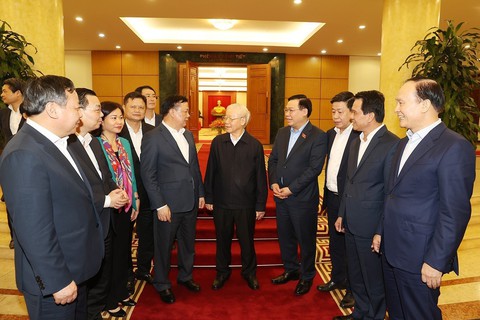 Nguyên Bí thư Hà Nội Phạm Quang Nghị: Hà Nội cần được phân cấp mạnh mẽ hơn nữa - Ảnh 1. Nguyên Bí thư Hà Nội Phạm Quang Nghị: Hà Nội cần được phân cấp mạnh mẽ hơn nữa - Ảnh 1.