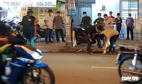Nghi phạm đâm chết nam dân quân ở quận Gò Vấp ra đầu thú - Ảnh 1. Nghi phạm đâm chết nam dân quân ở quận Gò Vấp ra đầu thú - Ảnh 1.