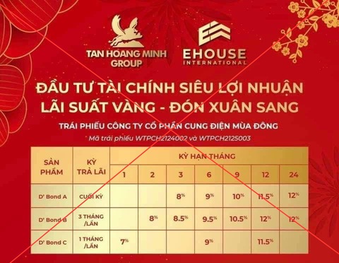 Vụ hủy 9 đợt chào bán trái phiếu: Nhóm Tân Hoàng Minh từng giới thiệu hấp dẫn ra sao? - Ảnh 2. Vụ hủy 9 đợt chào bán trái phiếu: Nhóm Tân Hoàng Minh từng giới thiệu hấp dẫn ra sao? - Ảnh 2.