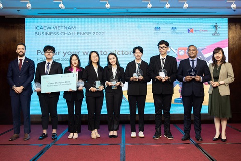 Đường về đích của 13 chiến binh tài năng tại ICAEW Vietnam Business Challenge 2022 - Ảnh 1. Đường về đích của 13 chiến binh tài năng tại ICAEW Vietnam Business Challenge 2022 - Ảnh 1.