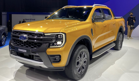 Ford Ranger 2023 lần đầu lộ diện tại Việt Nam, chạy thử chờ ngày ra mắt - Ảnh 4. Ford Ranger 2023 lần đầu lộ diện tại Việt Nam, chạy thử chờ ngày ra mắt - Ảnh 4.